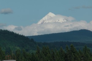 Mt Hood from Corbett, OR