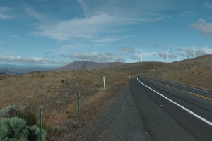 The landscape was windswept and desolate the entire day.