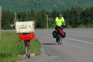 David O'Neil joined us today and will ride with us at least until we're East of Glacier.