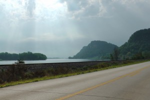 The Mississippi at Lansing, IA