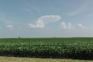 Storm clouds forming over Illinois