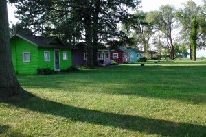 Cabins at Firefly Camp and Resort.