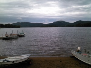 Blue Mountain Lake.