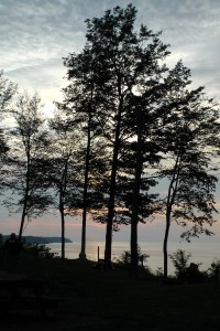 Sunset on Lake Ontario.