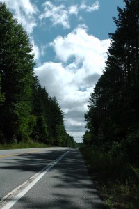 Rt 28 thru the Adirondacks.