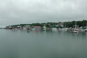 The harbor at Belfast.